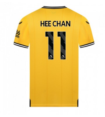 Wolves Hee-chan Hwang #11 Primera Equipación 2023-24 Manga Corta